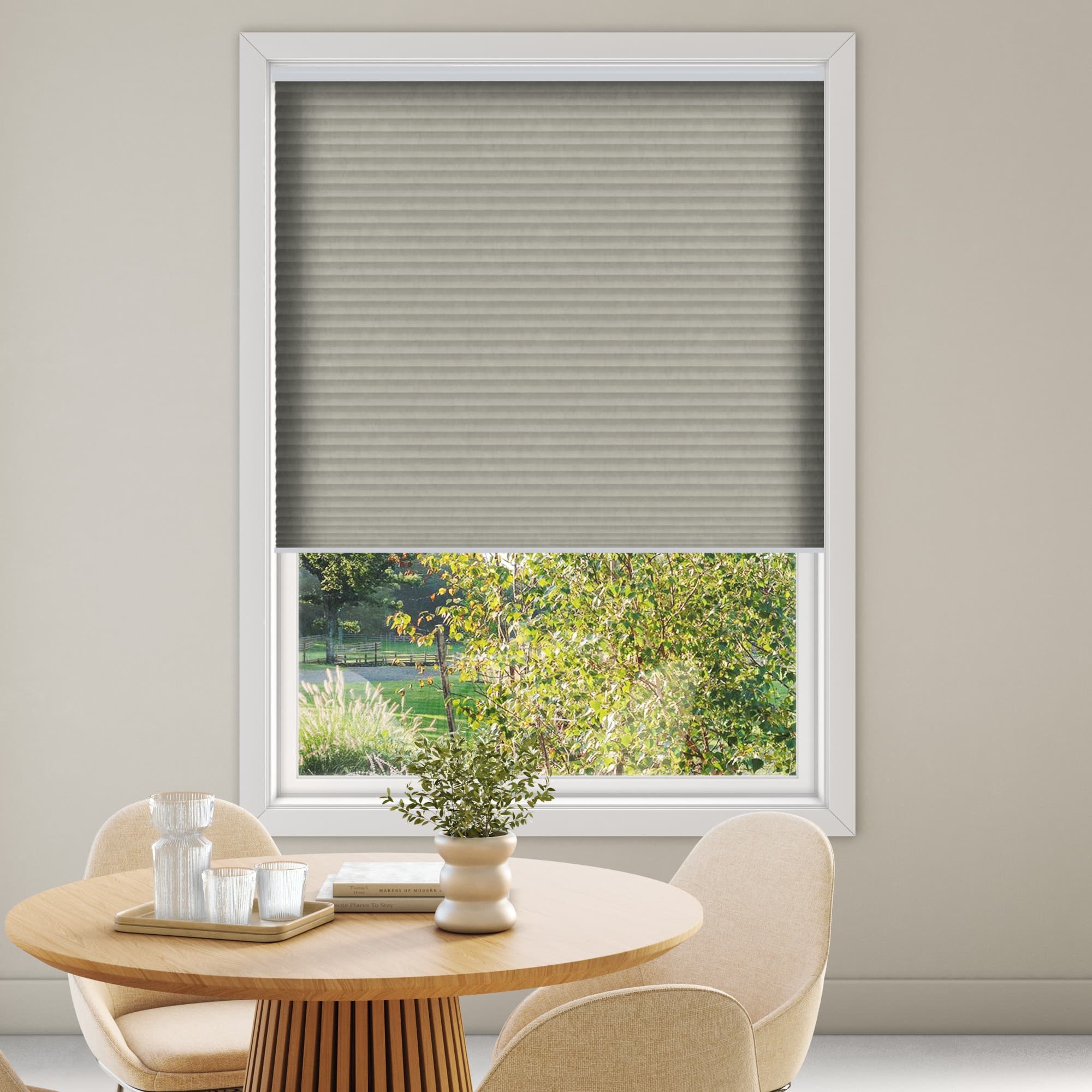 Opal Crush Topar® Plus Re-Life 1581 Pleated Blind