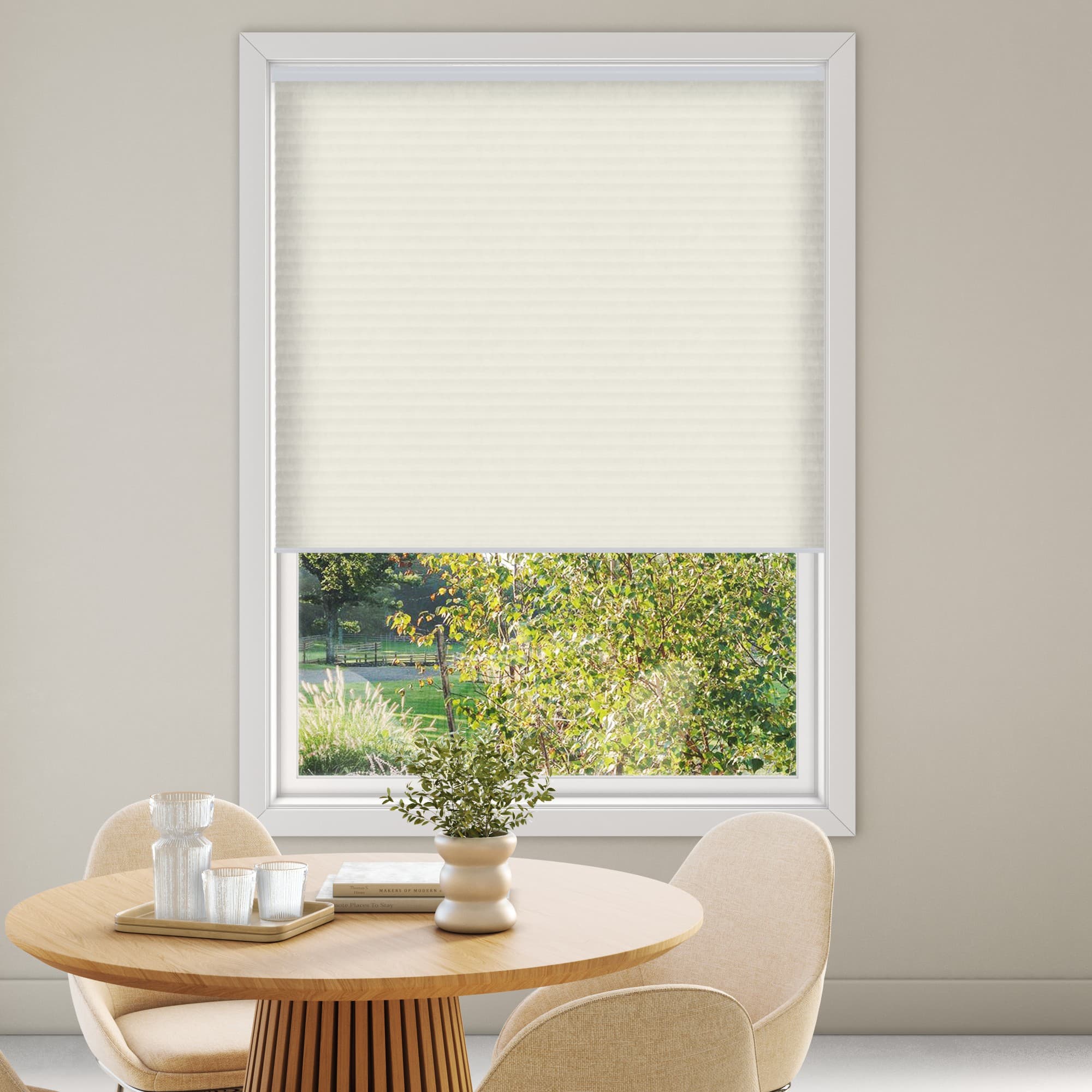 Opal Crush Topar® Plus Re-Life 1596 Pleated Blind