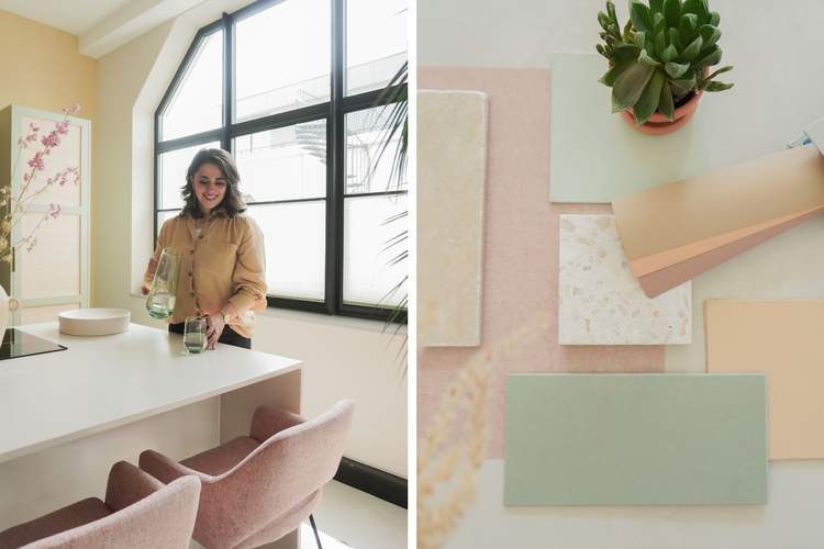 Interieurstylist Souraya vertelt: zo kies je raambekleding voor de keuken