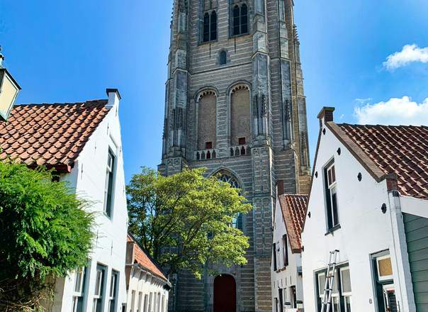 Raamdecoratie in Bergen op Zoom