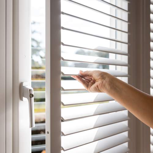 Luxaflex shutters wit