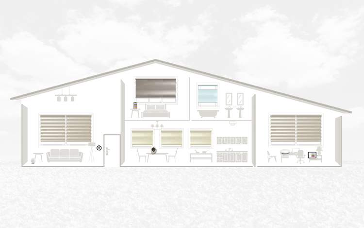 smart home met PowerView® Automation