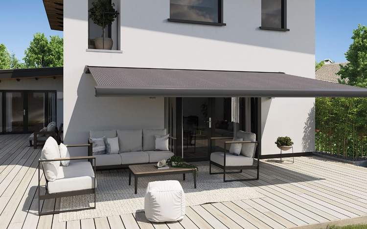 Nova Shade terrasscherm van Luxaflex®