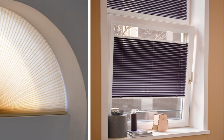 Duette® Shades en Horizontale Jaloezieën van Luxaflex®