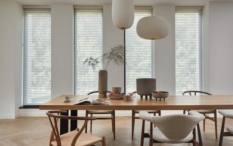 Silhouette® Shades in de woonkamer