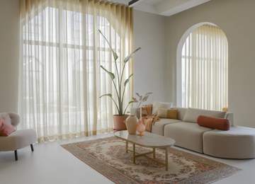 Luxaflex® Gordijnen in het Binti Home inspiratiehuis
